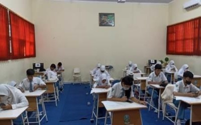 Pelaksanaan USP-BKS di SMAN 1 Kandangan 22-03-2022